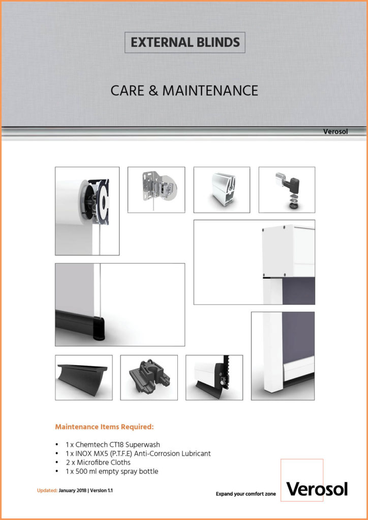 External Blinds Verosol