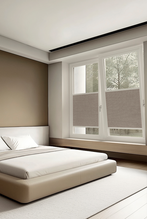 Verosol Smart Frame Tilt & Turn Bedroom window